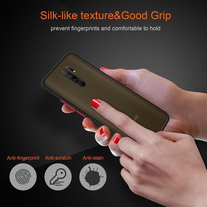 Productafbeelding Cadorabo Hybride matte hoes (Xiaomi Redmi 9)