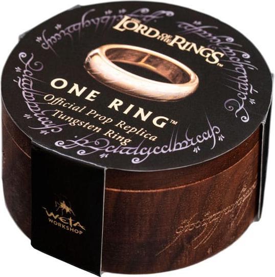 Produktbild Weta Workshop Le Seigneur des Anneaux bague tungstène Anneau Unique (plaqué or) Taille 13 (13, 750/18 K Gold)