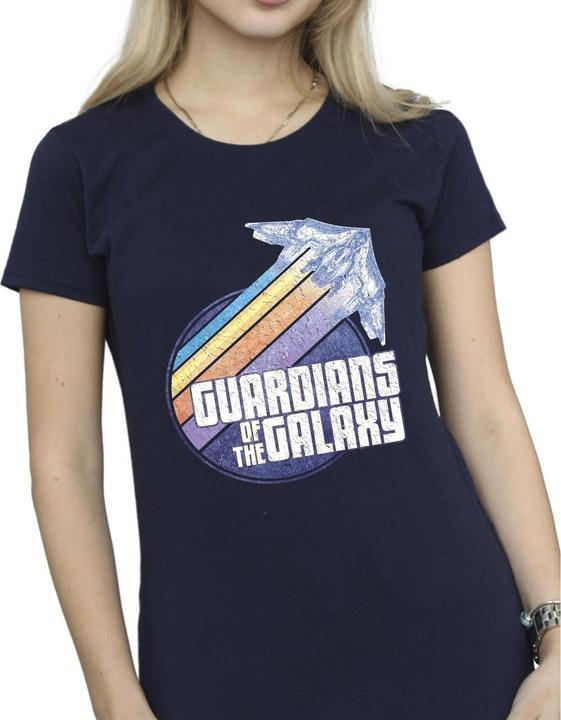 Produktbild Guardians of the Galaxy Badge Rocket TShirt (S)