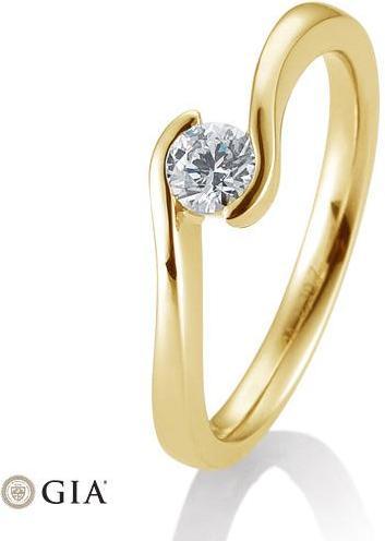 Immagine prodotto Breuning Anello con oscillazione 0,05-0,30ct. (52, Oro 750/18 K)