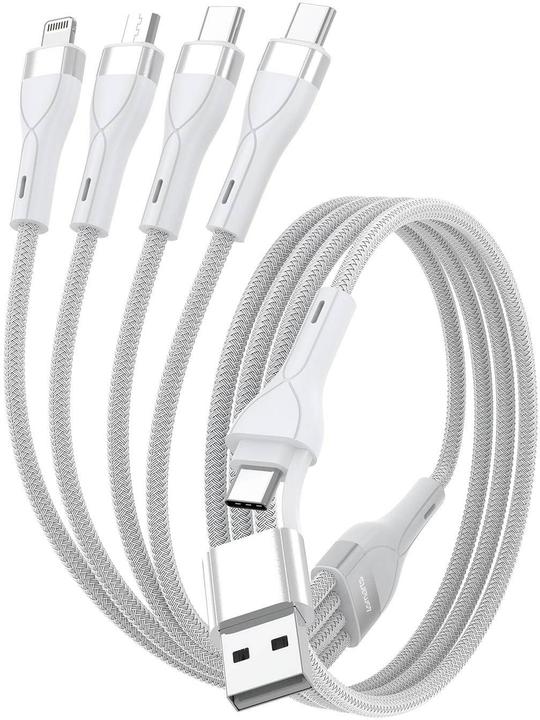4smarts Cavo di ricarica multiplo 4in2 (1.20 m, USB 2.0)