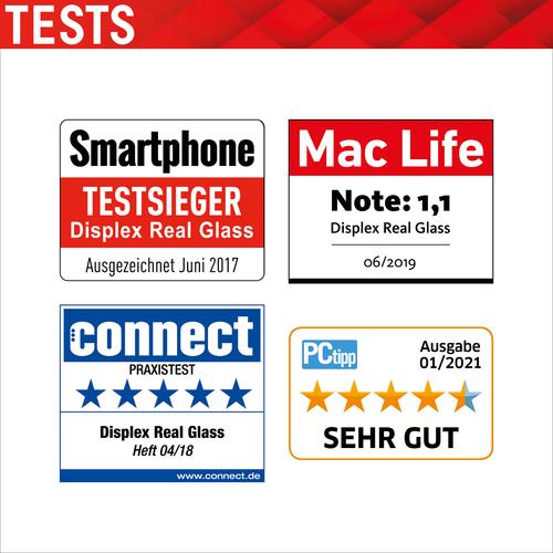 Actual product image Displex Real Glass, 2D Panzerglas (1 Piece, Apple iPhone 11 Pro Max, Apple iPhone XS Max)
