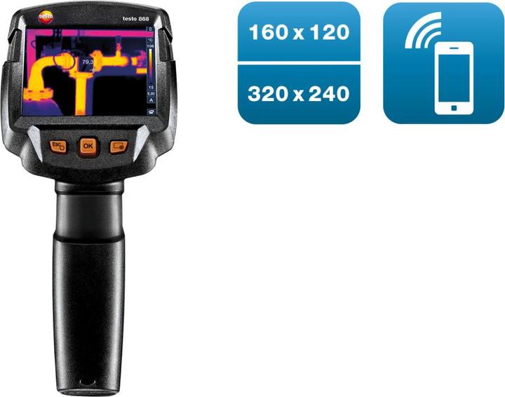 Immagine prodotto Testo 868s - Termocamera (160 x 120 pixel, app)