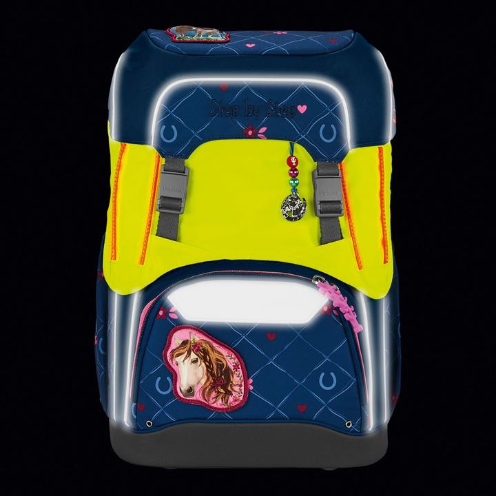 Immagine prodotto Step by Step Neon a LED per il modello di zaino scolastico GIANT, giallo