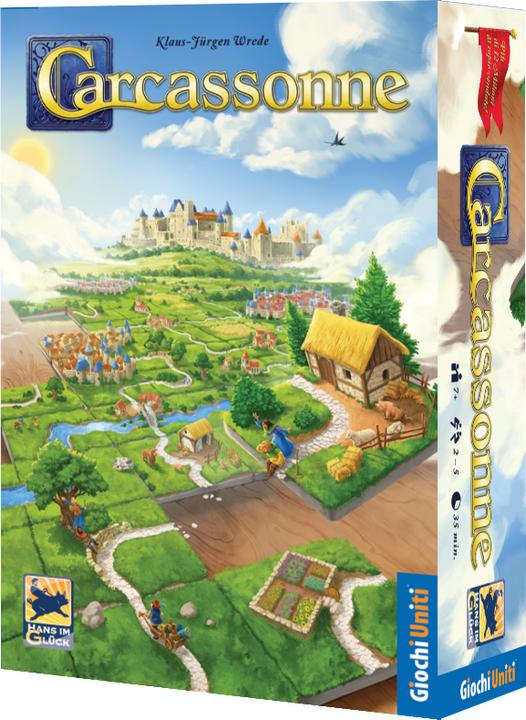 Actual product image Giochi uniti Carcassonne - Gioco Base Nuova Edizione (Italian)