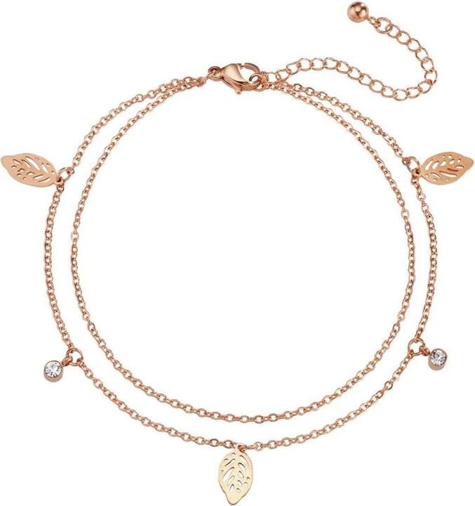 Image du produit Bijouteria Bracelet (26 cm, Acier inoxydable, Revêtement PVD (couleur or), Cristallin)