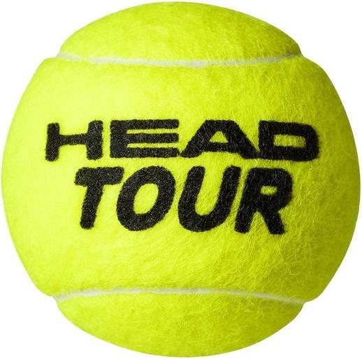 Image du produit Head Boite de 4 balles de tennis Tour 36x