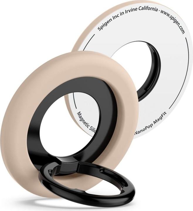 Image du produit Spigen - Phone Ring Nano Pop MagSafe - Coconut Beige