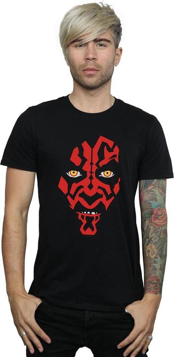 Immagine prodotto Star Wars Darth Maul Face Maglietta Uomo (M)