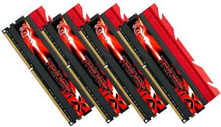 Image du produit G.Skill TridentX (4 x 8GB, 2400 MHz, RAM DDR3, DIMM)