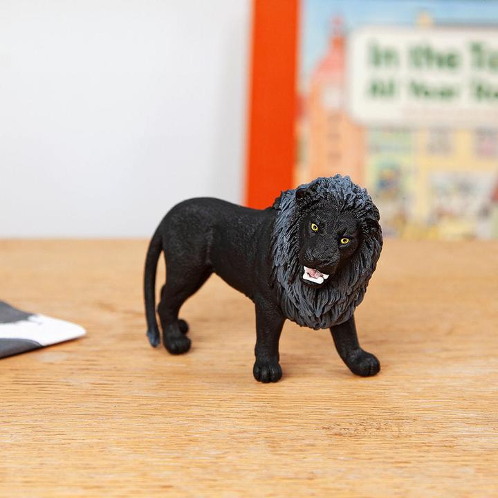 Actual product image Schleich Black Lion, roaring