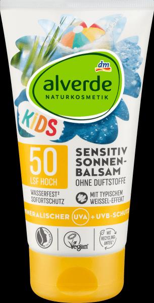 dm alverde Sonnenbalsam Kids sensitiv, LSF 50