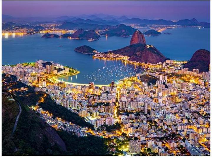 Immagine prodotto Enjoy Puzzle ENJOY-2075 - Rio de Janeiro di notte, Brasile, puzzle da 1000 pezzi (1000 pezzi)