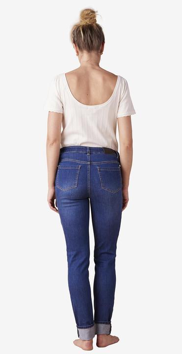 Actual product image Envie de Fraise Skinny-Umstandsjeans, Seamless-Bund WATERLESS, Bundweite verstellbar (38)