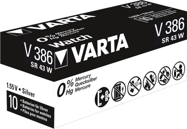 Actual product image Varta Watch battery (1 pcs., SR43, 82 mAh)