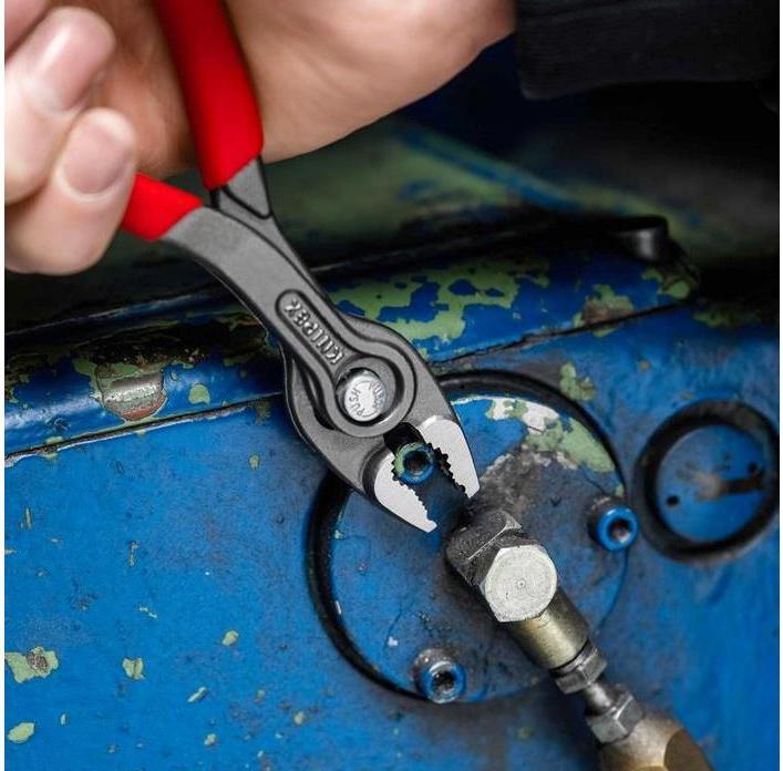 Image du produit Knipex Pince frontale TwinGrip 82 01 150 (rouge, longueur 150mm) (154 mm)