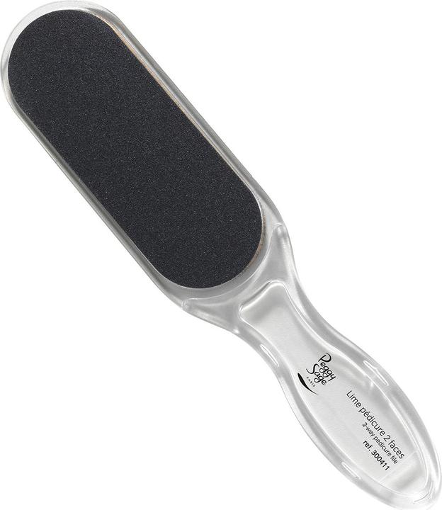 Peggy Sage 2-Way Pedicure File Ergonomic Double-Sided Ceramic Grater For Pedicure