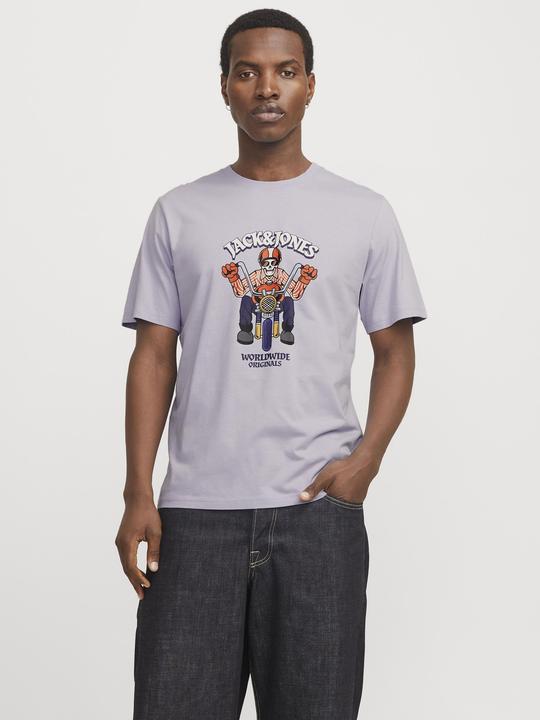 Image du produit Jack & Jones Gedruckt Rundhalsausschnitt T-shirt T-shirt (S)