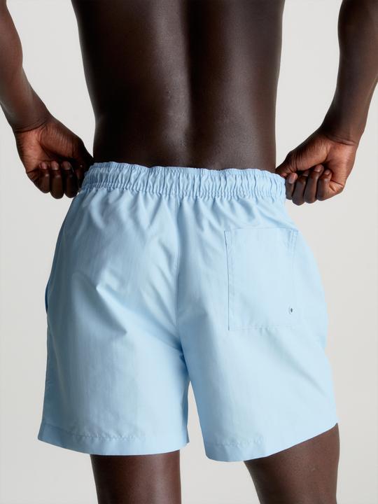 Produktbild Calvin Klein Medium Drawstring Heren Zwembroek - Powder Aqua - Maat XXL (XXL)