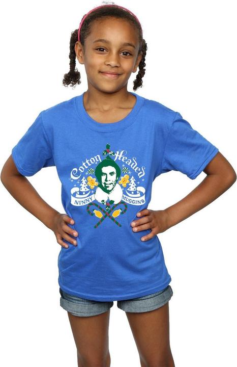 Immagine prodotto Elf Cotton Headed Ninny Muggins Maglietta Ragazze (152, 158)