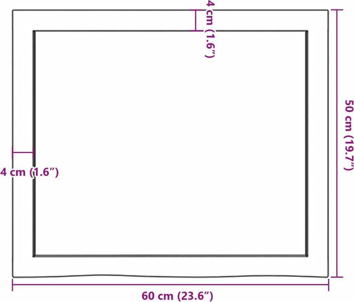 Produktbild VidaXL Emerald (60 x 4 x 50 cm)