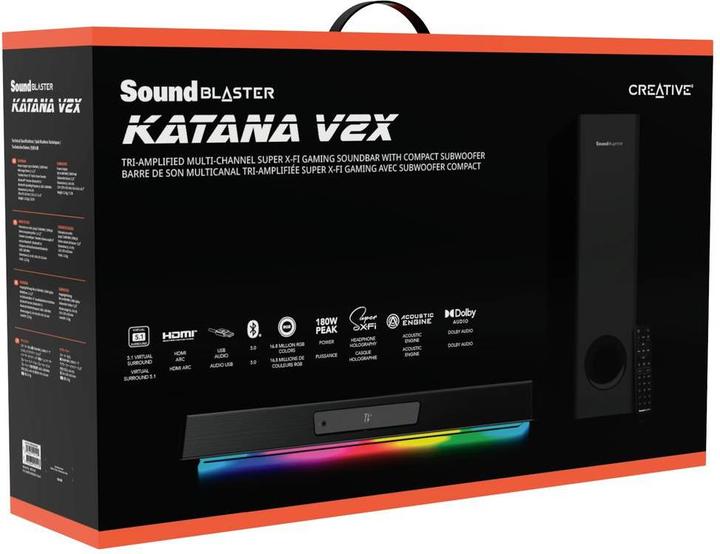 Produktbild Creative Sound Blaster Katana V2X (90 W, 2.1 Kanal)