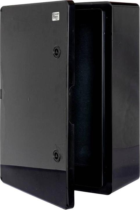 Actual product image Boxexpert BXPPABSB350500190-F01 Installation enclosure 190 x 350 x 500 ABS plastic Black 1pc. (Housing)