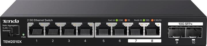 Image du produit Tenda TEM2010X Commutateurs Ethernet 2.5 Gigabit 8 (8 Ports)