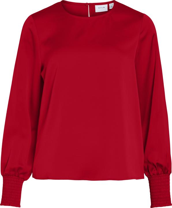 Vila Langarm Bluse
