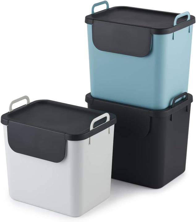 Image du produit Jive Kit de 3 poubelles de tri (30 l)