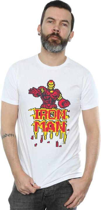 Immagine prodotto Iron Man Pixelated Maglietta Uomo (XXL)