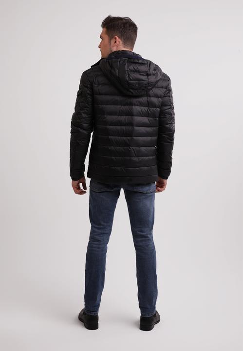 Actual product image Cash-Mere Down jacket with hood and cashmere lining (S)
