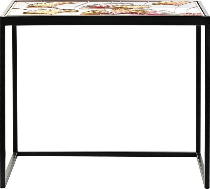 Image du produit DKD Home Decor Set de 3 tables Jaune Noir Rose Doré 60 x 40 x 50 cm