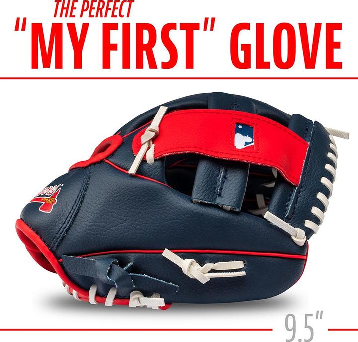 Produktbild Franklin Los Angeles Dodgers Team Handschuh und Ball (9.50")