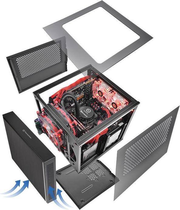 Actual product image Thermaltake Suppressor F1 (Mini-ITX)