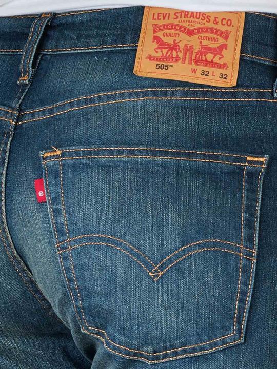 Produktbild Levis 505 Jeans Straight Fit Cash (W29/L32)