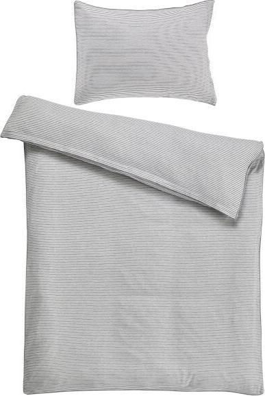 Produktbild Living Home Melange Jersey Streifen (Duvetbezug, 160 x 210 cm)