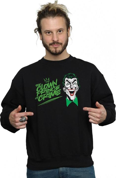 Image du produit Mens Batman Joker The Clown Prince Of Crime Cotton Sweatshirt (3XL)