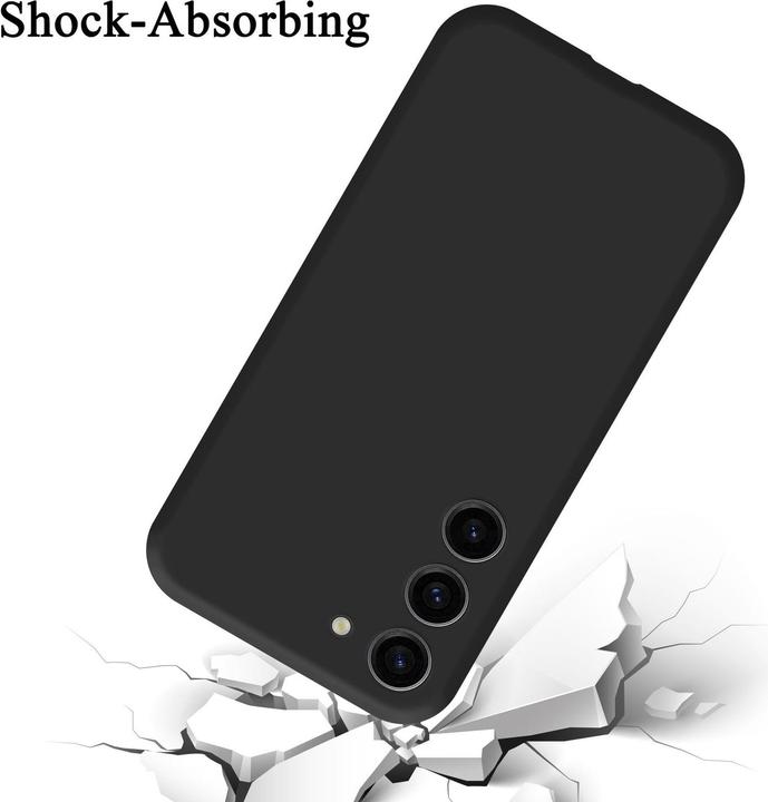 Produktbild Cadorabo Hülle für Samsung Galaxy S24 PLUS TPU im Liquid Schutz Case Silikon Design (Samsung Galaxy S24+)