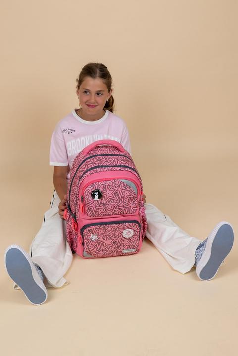 Image du produit Belmil Maxi Pack Schulrucksack mit Brustgurt 2tlg. Set "Love Star (22 l)