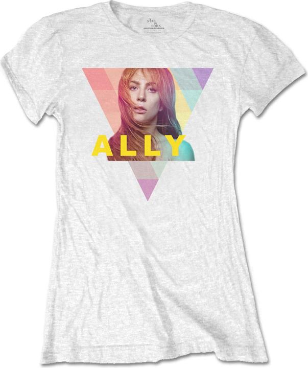 Actual product image A Star Is Born Womens/Ladies Ally Geometric Triangle Cotton T-Shirt (M)