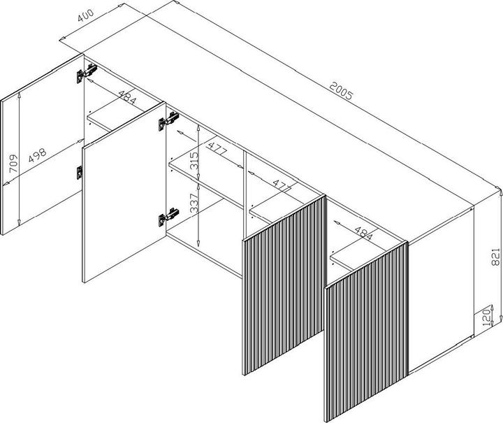 Image du produit Cama Pafos (200 x 42 x 82 cm)