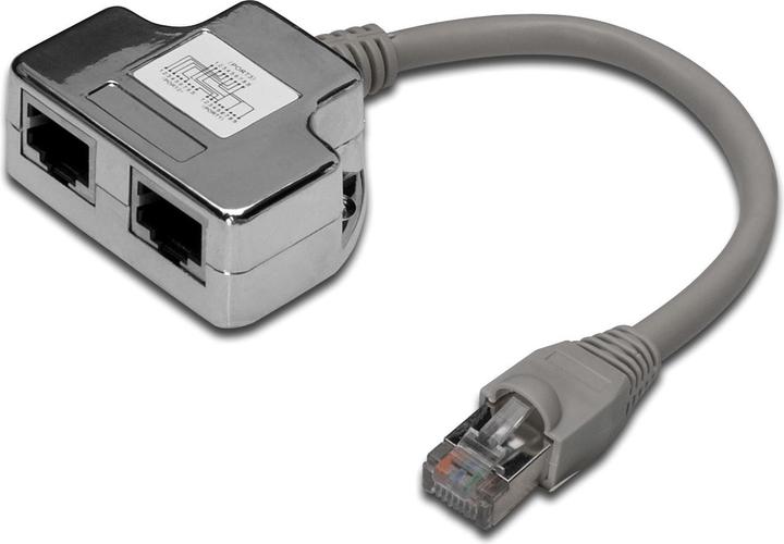 Image du produit Digitus Adaptateur T RJ45 (RJ45, RJ45 (2x))