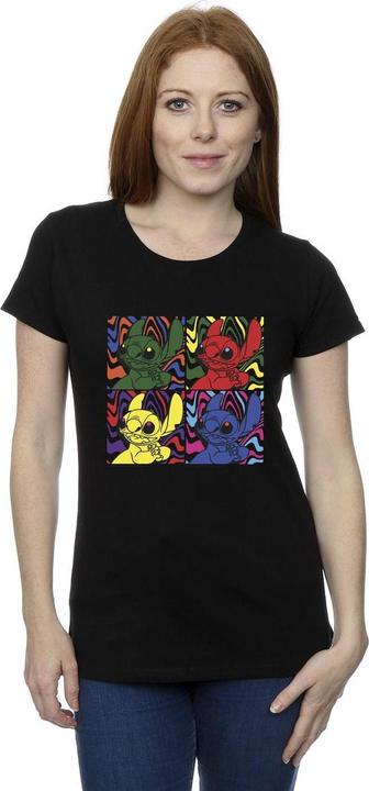 Immagine prodotto Disney Lilo & Stitch Pop Art Maglietta Donna (XL)