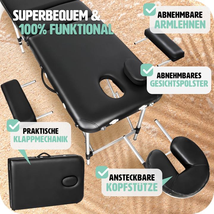 Produktbild tectake 2 Zonen Massageliege