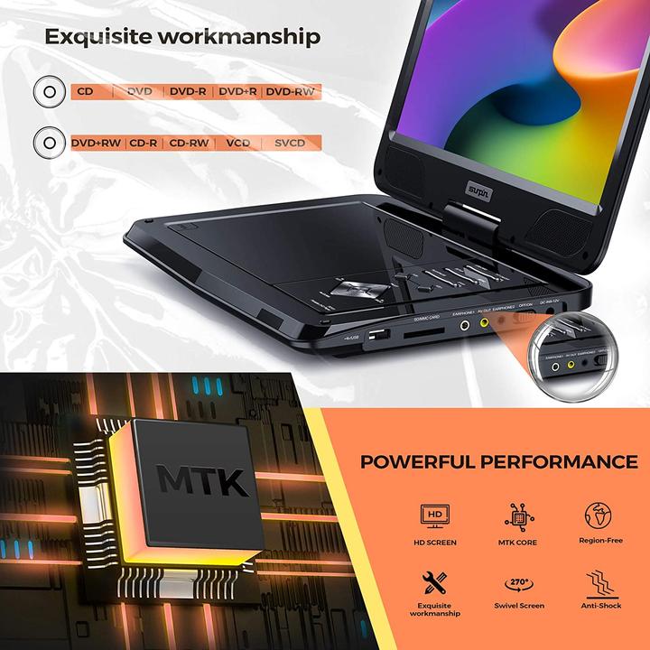 Produktbild Sunpin Tragbarer DVD Player (Tragbarer DVD-Player)