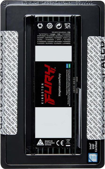 Actual product image Kingston D5128GB 6000-32 Renegade PRO ECC K8 KFY KF560R32RBK8-128 (8 x 16GB, 6000 MHz, DDR5 RAM, R-DIMM)