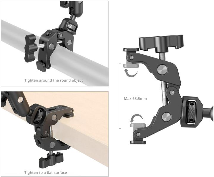 Produktbild SmallRig Magic Arm with Crab Clamp Kit 4766 (Diverses Video Zubehör)