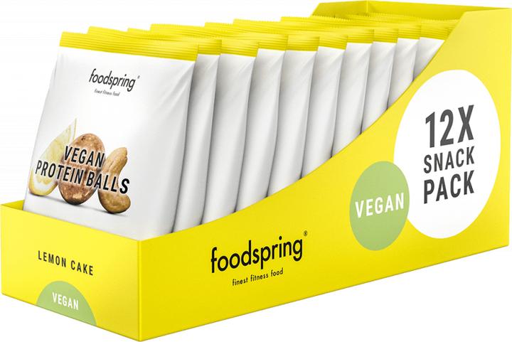 Actual product image Foodspring Vegan Protein Balls (1 pcs., 480 g)