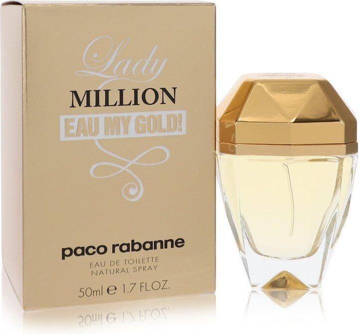 Actual product image Paco Rabanne Lady Million Eau My Gold (Eau de toilette, 50 ml)